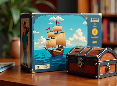 pirate ship board game cover